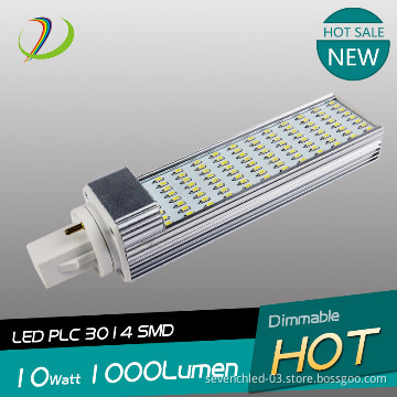 high lumen1000ml g24 led pl light 10w better for heat dissipation
